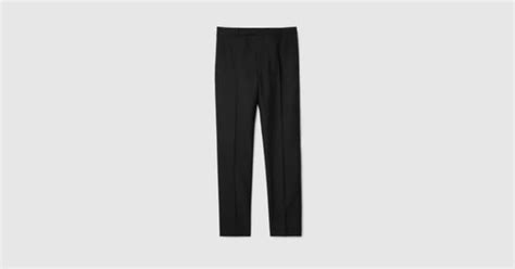 pantalone classico uomo gucci|Pantaloni Formali Uomo Firmati ed Eleganti .